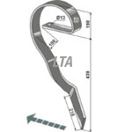 Fjederjævner venstre til bl.a köcerling
