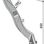 Jævner, incl slidstykke V