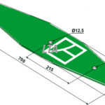 Fjeder - 700 mm kverneland 057068