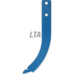 Holder for afskraber 40x8x312