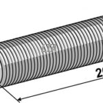 Spindel for topstangs led Ø25