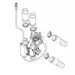 Rækkeafblænding for 2 rækker komplet