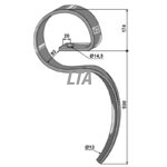 Harvetand 70x12 H2241260