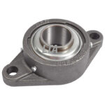 Köckerling flangeleje UCFL 208 GGG u. smørenippel