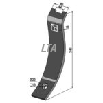 Ledplade 80 mm til Bl.a Opus UDEN BOLT