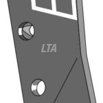 Holder for vendbar spids - højre