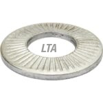 Rillet spændeskive 12mm