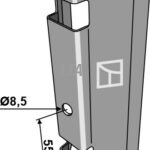 Holder for slæbesko